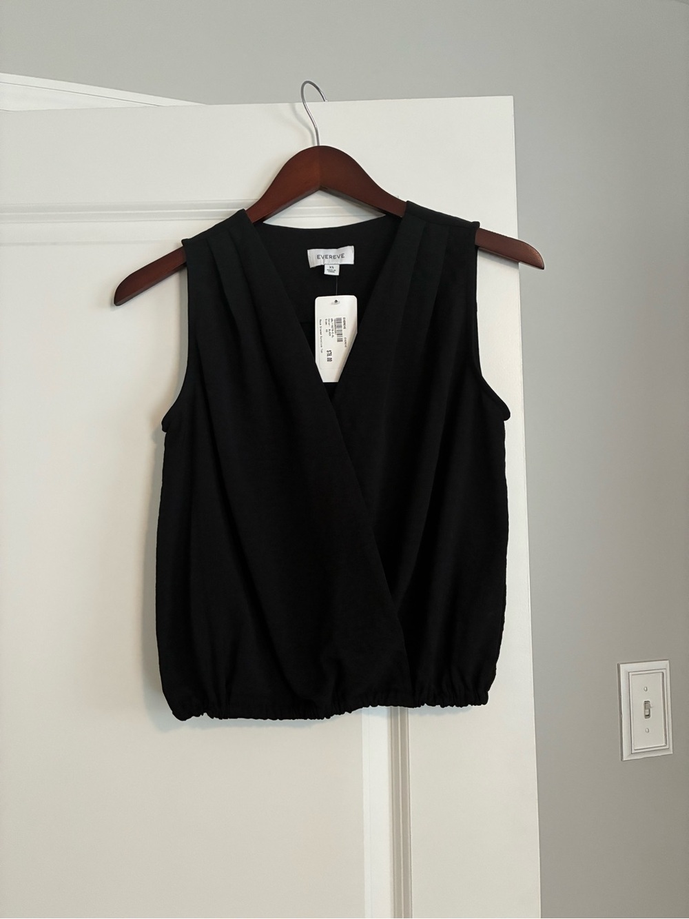 Evereve Raye Draped Surplice Top
